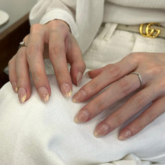 Clean Girl Mirror Frenchie Press On Nails