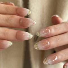 Floral Sunset Press On Nails