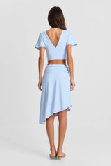 Winnie Midi Skirt Blue