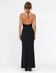 DEENA MAXI DRESS - BLACK
