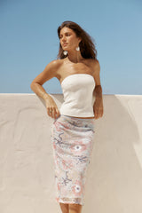 Atlas Midi Skirt Sequin