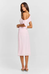 Margot Midi Skirt Pink