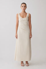 Anisa Scoop Neck Maxi Dress - Stripe
