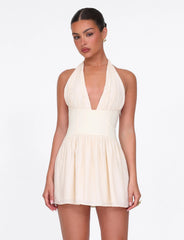 CALISTA MINI DRESS - YELLOW : BUTTER