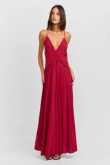 Posey Maxi Dress Red