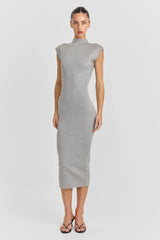 Suzette Midi Dress Grey