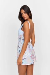 Atlas Mini Dress Blue