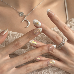 Sovereign Peak: Empress Glow Press On Nails